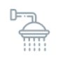 Icon - Shower with dripping water