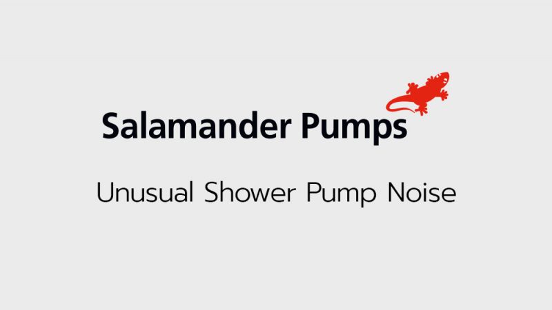 Salamander Pumps Noise