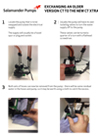 Swap CT to CT Xtra Salamander Pumps Guide