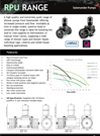 Right Pump Universal Shower and Whole House Pump Data Sheet