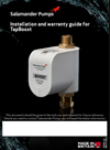 TapBoost Installation Manual Guide Salamander Pumps