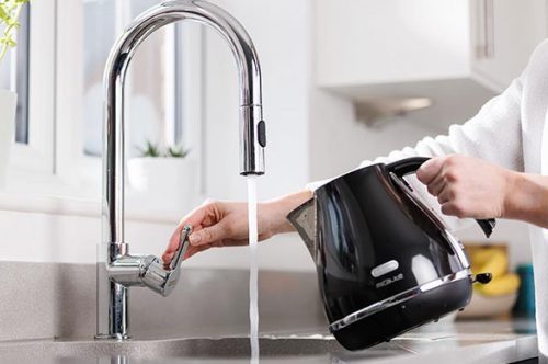 Water flow to fill kettle