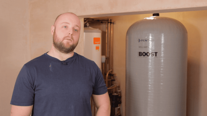 Pressure Water Accumulator Vessel AccuBoost with installer