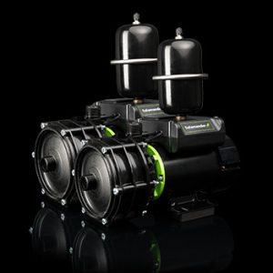 Salamander Pumps SuperBooster pack on black background